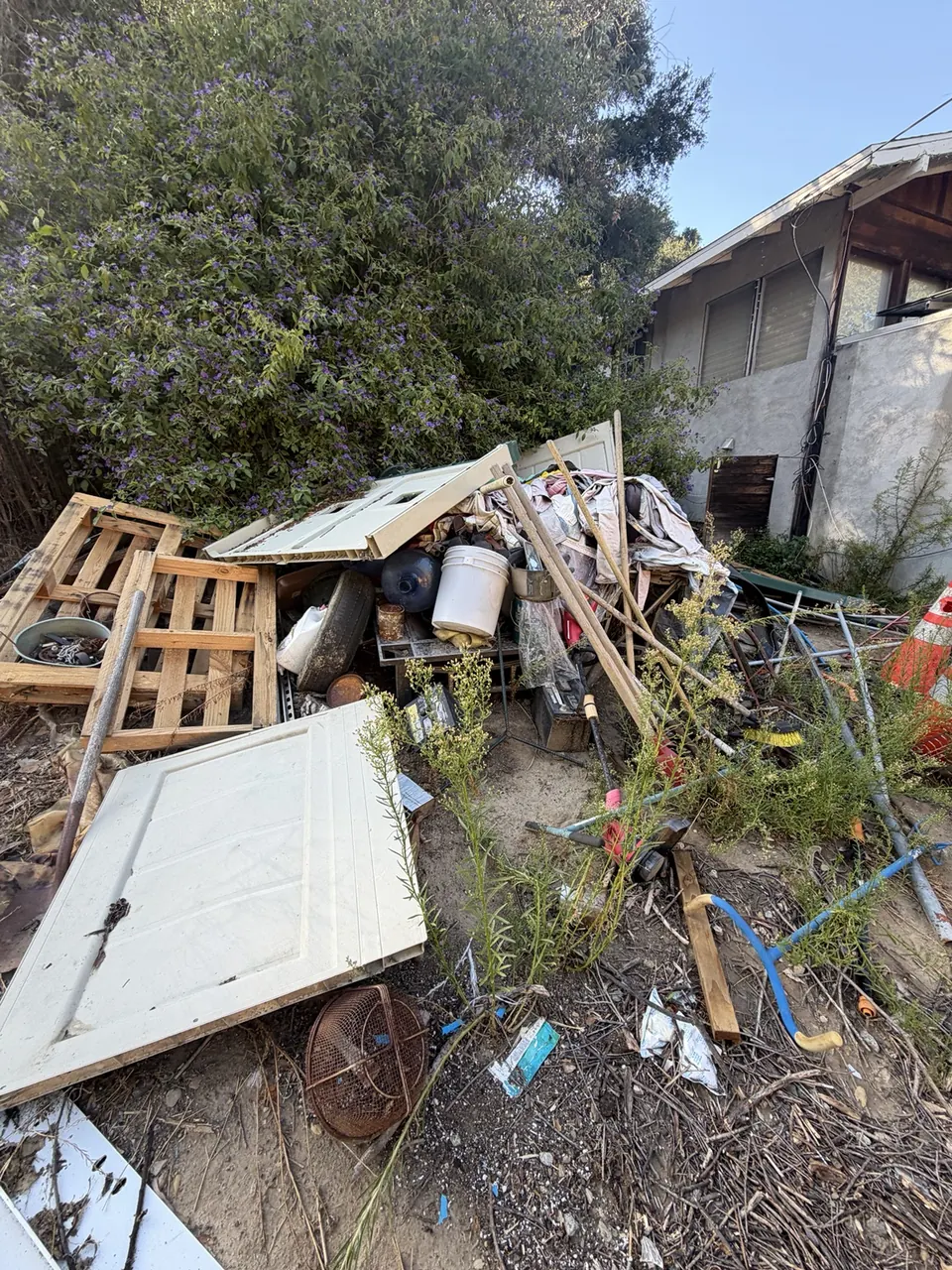 Outdoor wood, doors and mixed materials awaiting scope review; excluded materials are not accepted